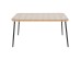 ΤΡΑΠΕΖΙ ΟΡΘΟΓΩΝΙΟ ALLEGRA HM5537.11 ΜΕΤΑΛ.ΜΑΥΡΟ-P.E. RATTAN ΦΥΣΙΚΟ 139,5x79,5x73Υεκ.
