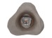 ΕΠΙΤΟΙΧΙΟ ΦΩΤΙΣΤΙΚΟ LUXON HM4701.03S FIBER CEMENT ΣΕ ΓΚΡΙ 28x15x25Υεκ.