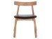 KΑΡΕΚΛΑ ΤΡΑΠΕΖΑΡΙΑΣ SEKAN HM18245.04 RUBBERWOOD-ΜΑΥΡΟ PU 60x54x72Υεκ