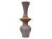 ΔΙΑΚΟΣΜΗΤΙΚΟ ΒΑΖΟ ΔΑΠΕΔΟΥ NEBULA HM4660.05S FIBER CEMENT TAUPE--ΞΥΛΟ ΤΕΑΚ Φ45x120Υεκ