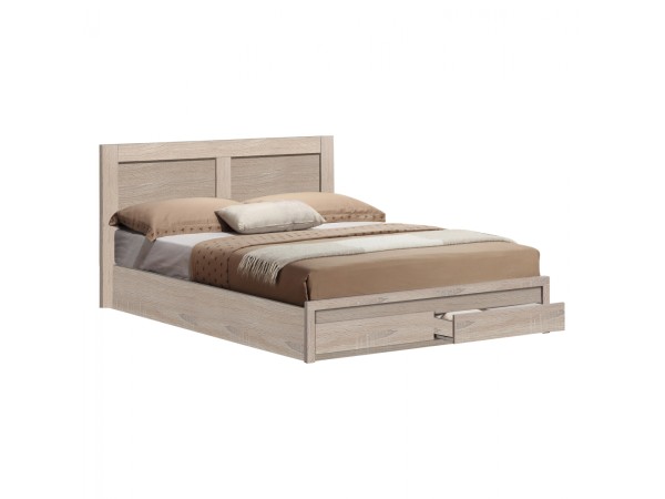 ΚΡΕΒΑΤΙ CAPRI HM399.02 ΜΕ 2 ΣΥΡΤΑΡΙΑ SONOMA 160x200 εκ. ΚΡΕΒΑΤΙ CAPRI HM399.02 ΜΕ 2 ΣΥΡΤΑΡΙΑ SONOMA 160x200 εκ.
