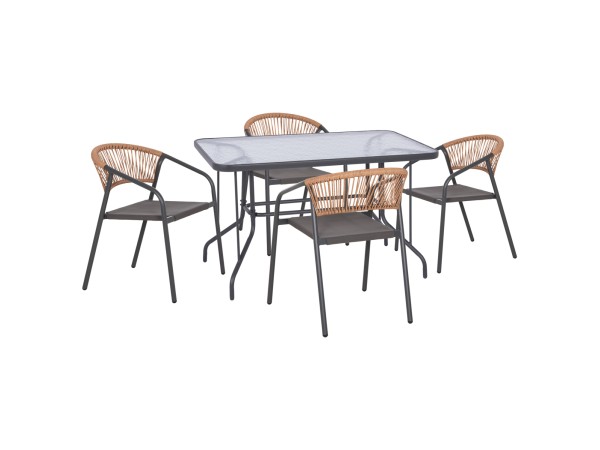 ΣΕΤ ΤΡΑΠΕΖΑΡΙΑΣ 5ΤΜΧ ADAM HM10859.01 ΚΑΡΕΚΛΕΣ ΜΕΤΑΛΛΙΚΕΣ & ΤΡΑΠΕΖΙ 120x70εκ ΓΚΡΙ ΣΕΤ ΤΡΑΠΕΖΑΡΙΑΣ 5ΤΜΧ ADAM HM10859.01 ΚΑΡΕΚΛΕΣ ΜΕΤΑΛΛΙΚΕΣ & ΤΡΑΠΕΖΙ 120x70εκ ΓΚΡΙ
