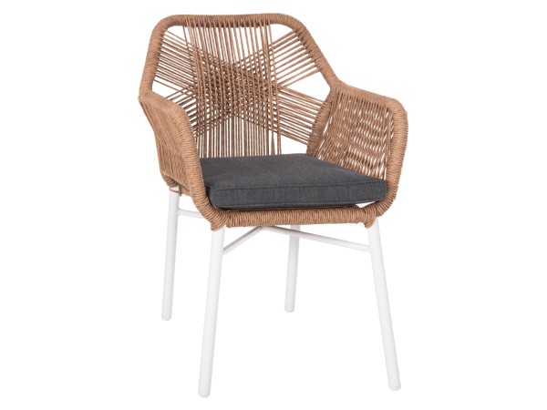 ΠΟΛΥΘΡΟΝΑ TOPIN HM6048.01 ΑΛΟΥΜΙΝΙΟ ΛΕΥΚΟ-P.E. RATTAN ΑΝΟΙΧΤΟ ΚΑΦΕ-ΜΑΞΙΛΑΡΙ ΓΚΡΙ 58x60x83Υ εκ ΠΟΛΥΘΡΟΝΑ TOPIN HM6048.01 ΑΛΟΥΜΙΝΙΟ ΛΕΥΚΟ-P.E. RATTAN ΑΝΟΙΧΤΟ ΚΑΦΕ-ΜΑΞΙΛΑΡΙ ΓΚΡΙ 58x60x83Υ εκ