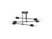 ΦΩΤΙΣΤΙΚΟ ΟΡΟΦΗΣ ΠΟΛΥΦΩΤΟ LIGHTY HM7427.11 ΜΕΤΑΛΛΟ ΣΕ ΜΑΥΡΟ 51x51x23Υεκ.
