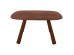 ΤΡΑΠΕΖΙ ΤΡΑΠΕΖΑΡΙΑΣ RINER HM9733 MDF ΜΕ ΚΑΠΛΑΜΑ ΚΑΡΥΔΙΑΣ 150x150x75Υ εκ.