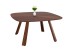 ΤΡΑΠΕΖΙ ΤΡΑΠΕΖΑΡΙΑΣ RINER HM9733 MDF ΜΕ ΚΑΠΛΑΜΑ ΚΑΡΥΔΙΑΣ 150x150x75Υ εκ.