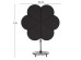 ΟΜΠΡΕΛΑ ΜΕ ΒΑΣΗ ΣΕΙΡΑ CANNOPY (flower) HM21286.01 ΑΛΟΥΜΙΝΙΟ-ΓΡΑΝΙΤΗΣ-ΜΟΛΥΒΙ ΧΡΩΜΑ 2,38x2,2μ