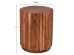 ΒΟΗΘΗΤΙΚΟ ΤΡΑΠΕΖΙ ΣΤΡΟΓΓΥΛΟ SEDGE HM9696 ΜΑΣΙΦ ΑΚΑΚΙΑ-ΦΥΣΙΚΟ ΧΡΩΜΑ Φ40x50Υεκ.
