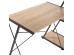 ΓΡΑΦΕΙΟ NOREX HM9317 ΜΕΤΑΛΛΙΚΟ ΜΑΥΡΟ ΜΕ MDF ΕΠΙΦΑΝΕΙΑ ΣΕ ΟΑΚ 116X48X89,5Υεκ.