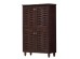 ΠΑΠΟΥΤΣΟΘΗΚΗ-ΝΤΟΥΛΑΠΙ KABIRA 4 ΠΟΡΤΕΣ HM2210.01 WENGE 77Χ34Χ123εκ.