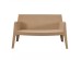 ΚΑΝΑΠΕΣ 2-ΘΕΣΙΟΣ ΠΟΛΥΠΡΟΠΥΛΕΝΙΟΥ SLEEK HM6366.03 ΧΡΩΜΑ ΚΑΠΟΥΤΣΙΝΟ 118x48,5x73Υεκ.