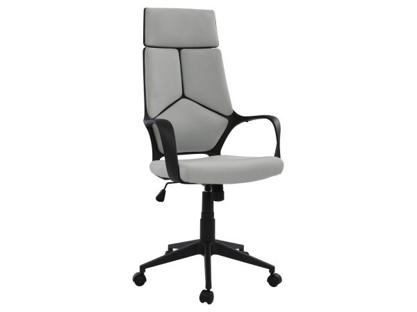 ΚΑΡΕΚΛΑ ΓΡΑΦΕΙΟΥ ANIVIA HM1073.21 ΓΚΡΙ & ΣΚΕΛΕΤΟ ΜΑΥΡΟ 64x61x127 cm ΚΑΡΕΚΛΑ ΓΡΑΦΕΙΟΥ ANIVIA HM1073.21 ΓΚΡΙ & ΣΚΕΛΕΤΟ ΜΑΥΡΟ 64x61x127 cm