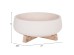 ΓΛΑΣΤΡΑ ΕΣ.ΧΩΡΟΥ FRELLO HM4674.02M ΛΕΥΚΟ FIBER CEMENT--TEAK ΒΑΣΗ 27x26,5x12Υεκ.