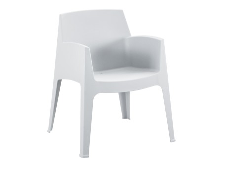 ΠΟΛΥΘΡΟΝΑ ΠΟΛΥΠΡΟΠΥΛΕΝΙΟΥ SLEEK HM6370.01 ΛΕΥΚΗ 57x56x82,5Υεκ.
