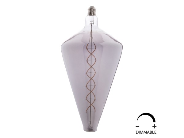 ΛΑΜΠΤΗΡΑΣ LED FILAMENT 8W E27 3000K SMOKE COLOR DIMMABLE HM4054.03 ΛΑΜΠΤΗΡΑΣ LED FILAMENT 8W E27 3000K SMOKE COLOR DIMMABLE HM4054.03