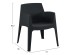 ΠΟΛΥΘΡΟΝΑ ΠΟΛΥΠΡΟΠΥΛΕΝΙΟΥ SLEEK HM6370.02 ΜΑΥΡΗ 57x56x82,5Υεκ. ΠΟΛΥΘΡΟΝΑ ΠΟΛΥΠΡΟΠΥΛΕΝΙΟΥ SLEEK HM6370.02 ΜΑΥΡΗ 57x56x82,5Υεκ.