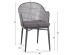 ΣΕΤ LOUNGE 3TMX ΕΞ.ΧΩΡΟΥ OREGO HM21107.01 ΑΛΟΥΜΙΝΙΟ & ΜΕΤΑΛΛΟ ΣΕ ΣΚΟΥΡΟ ΓΚΡΙ