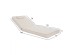 ΜΑΞΙΛΑΡΙ ΞΑΠΛΩΣΤΡΑΣ TEXTILENE 600gr/m2 2X1 SIFNOS ΜΠΕΖ HM11237.60T 194x70x11εκ.