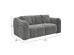 ΚΑΝΑΠΕΣ 2-ΘΕΣΙΟΣ JUNOA HM3334.01 ΓΚΡΙ ΥΦΑΣΜΑ 172x89x74Υεκ