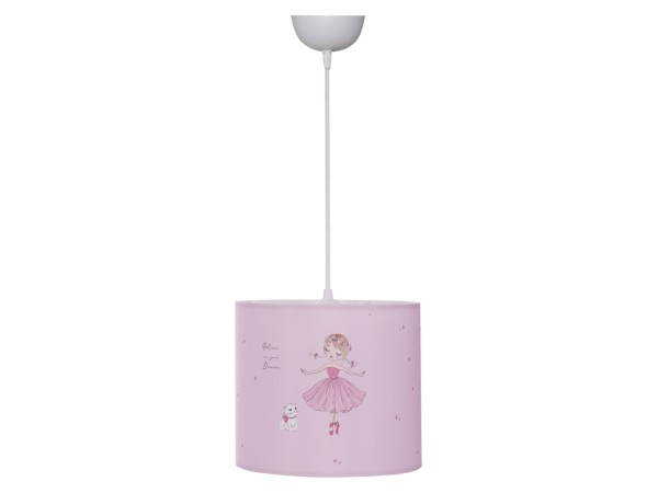 ΠΑΙΔΙΚΟ ΦΩΤΙΣΤΙΚΟ ΟΡΟΦΗΣ ΥΦΑΣΜΑΤΙΝΟ BALLERINA Φ25x21-62 εκ.HM7575.02