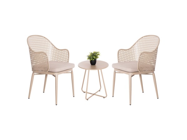 ΣΕΤ LOUNGE 3TMX ΕΞ.ΧΩΡΟΥ OREGO HM21107.03 ΑΛΟΥΜΙΝΙΟ & ΜΕΤΑΛΛΟ ΣΕ ΚΑΠΟΥΤΣΙΝΟ