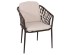 ΠΟΛΥΘΡΟΝΑ ΑΛΟΥΜΙΝΙΟΥ BOLLY HM6080 ΚΑΦΕ-ΣΥΝΘ.RATTAN ΚΑΦΕ-ΜΠΕΖ ΜΑΞΙΛΑΡΙΑ 58,5x67x86Υεκ