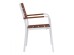 ΠΟΛΥΘΡΟΝΑ ΑΛΟΥΜΙΝΙΟΥ SAGA ΛΕΥΚΗ ΜΕ POLYWOOD HM5127.01 55x56x85Υ εκ.