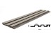 PS PANEL ΜΕ 3D ΠΗΧΑΚΙΑ 02/116 PIANO 12/122/2900mm GREY OAK/RUST NewPlan