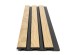 PS PANEL ΜΕ 3D ΠΗΧΑΚΙΑ F4 PIANO 12/122/2900mm NAT.OAK/BLACK NewPlan