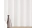 MDF PANEL ΜΕ 3D ΠΗΧΑΚΙΑ 802040 WAVE ST 16/119/2750mm WHITE NewPlan
