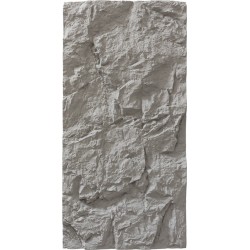 PANEL PU ΤΕΧΝΗΤΗΣ ΠΕΤΡΑΣ 321040 MOUNTAIN ROCK 600/1200mm LIGHT GREY NewPlan
