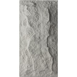 PANEL PU ΤΕΧΝΗΤΗΣ ΠΕΤΡΑΣ 314040 MUSHROOM STONE 600/1200mm LIGHT GREY NewPlan
