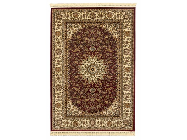 ΧΑΛΙ PERSIA 1019 BURGUNDY ΜΕ ΚΡΟΣΣΙ - 080X150  NewPlan
