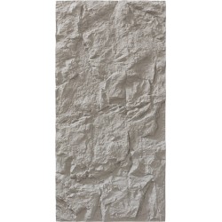 PANEL PU ΤΕΧΝΗΤΗΣ ΠΕΤΡΑΣ 334040 ROCK STONE 600/1200mm LIGHT GREY NewPlan
