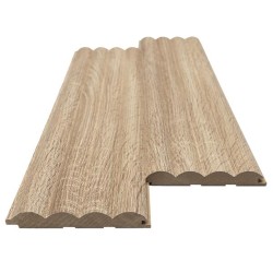 MDF PANEL ME 3D ΠΗΧΑΚΙΑ 801050 WAVE ST 16/119/2750mm SONOMA OAK NewPlan