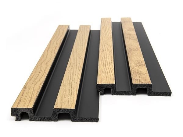 PS PANEL ΜΕ 3D ΠΗΧΑΚΙΑ F4 RESIDENCE 21/122 mm NAT.OAK/BLACK NewPlan PS PANEL ΜΕ 3D ΠΗΧΑΚΙΑ F4 RESIDENCE 21/122 mm NAT.OAK/BLACK NewPlan