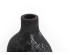 Κεραμικό Διακοσμητικό βάζο Siso Oki Black Spot Silver Medium (18x13x50) Soulworks 0630019