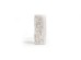 Κεραμικό Κηροπήγιο Slind White Classic Medium (11x11x25) Soulworks 0630067