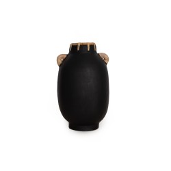 Διακοσμητικό Βάζο Usiris Black (21x35) Soulworks 0750014