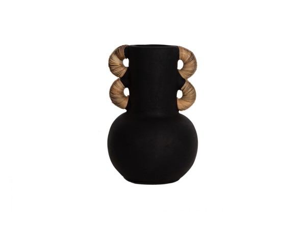 Διακοσμητικό Βάζο Kore Black (30x43) Soulworks 0750016 Διακοσμητικό Βάζο Kore Black (30x43) Soulworks 0750016
