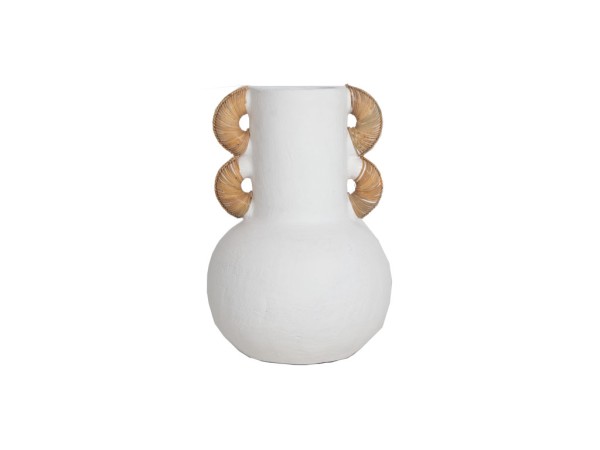 Διακοσμητικό Βάζο Kore White (30x43) Soulworks 0750017