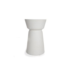 Βοηθητικό Τραπέζι Saronno Terazzo White (40x40x64) Soulworks 0800011