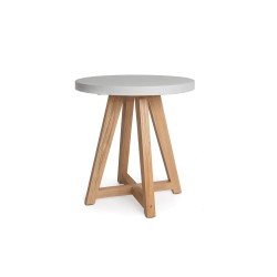 Τραπέζι Bistro Noria Terazzo White (70x70x75) Soulworks 0800019