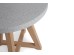 Τραπέζι Bistro Noria Terazzo Grey Black (70x70x75) Soulworks 0800020