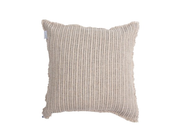 Διακοσμητική Μαξιλαροθήκη Verve Natural/Blackish (45x45) 0860005 Soulworks Διακοσμητική Μαξιλαροθήκη Verve Natural/Blackish (45x45) 0860005 Soulworks
