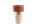 Επιτραπέζιο Φωτιστικό Miela Raffia Beige Terracota (34x34x52) Soulworks 0880005