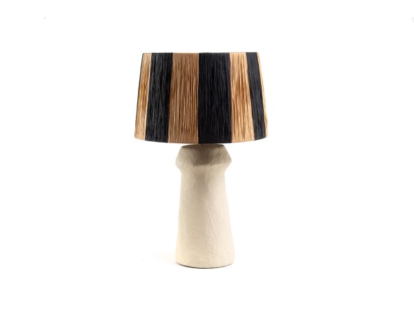 Επιτραπέζιο Φωτιστικό Juvela Raffia Beige Black (42x42x54) Soulworks 0880006 Επιτραπέζιο Φωτιστικό Juvela Raffia Beige Black (42x42x54) Soulworks 0880006