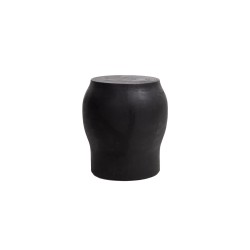 Σκαμπό Kivi Black (40x40x45) Soulworks 0900017