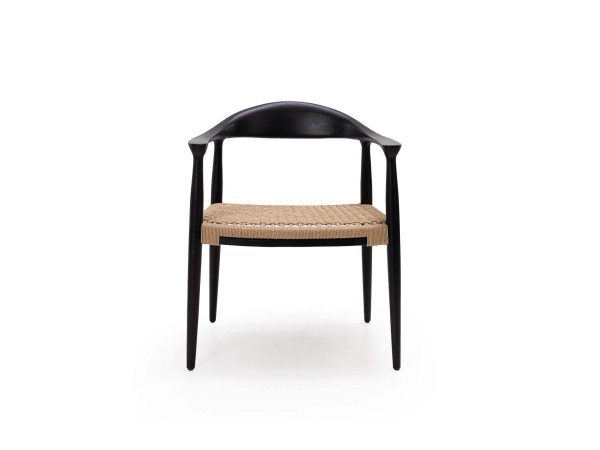 Καρέκλα Τραπεζαρίας με μπράτσα Kels Black (63x53x76) Soulworks 0940006 Καρέκλα Τραπεζαρίας με μπράτσα Kels Black (63x53x76) Soulworks 0940006