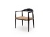 Καρέκλα Τραπεζαρίας με μπράτσα Kels Black (63x53x76) Soulworks 0940006 Καρέκλα Τραπεζαρίας με μπράτσα Kels Black (63x53x76) Soulworks 0940006